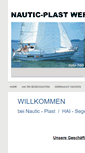 Mobile Screenshot of nautic-plast.de